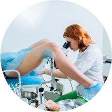 Удаление полипа матки