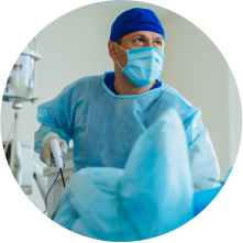 Установка стента в мочеточнике