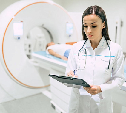 КТ шеи с контрастом