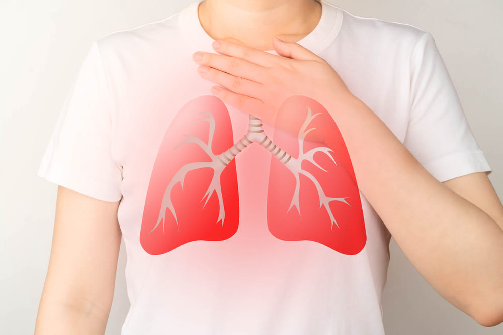 Симптомы затруднения дыхания и одышки