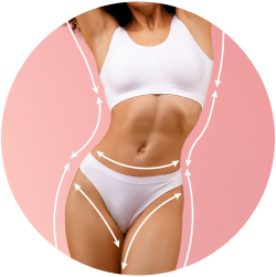 Результат липосакции живота