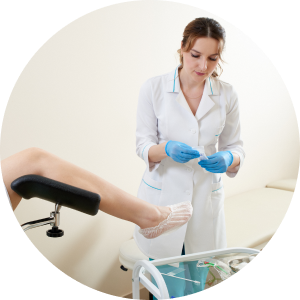 Результат после вскрытия абсцесса бартолиновой железы