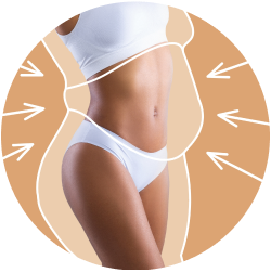 Результат липосакции бедер