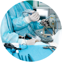 Результат лапароскопического клипирования яичковой вены